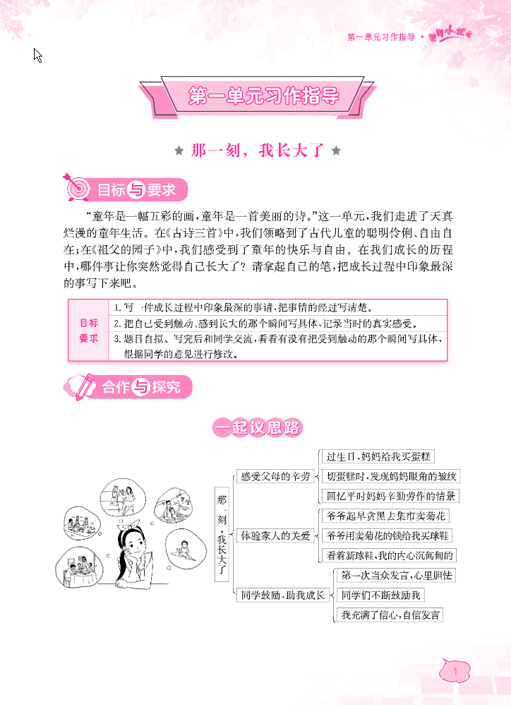 黄冈小状元同步作文5年级下册