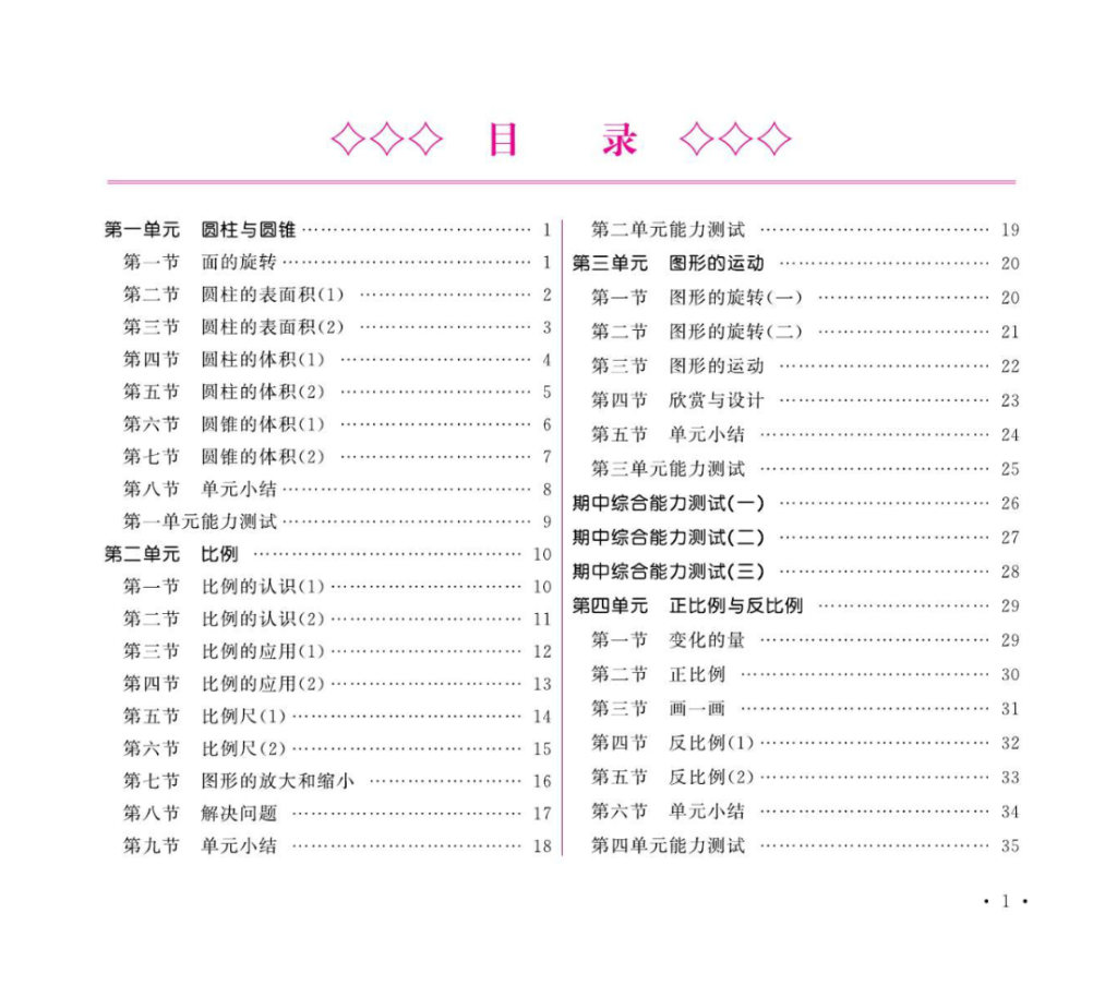 北师大数学六年级下册口算题卡+应用题集训
