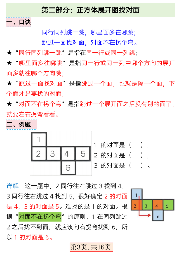 一下数学易考三大图形专项练习.pdf