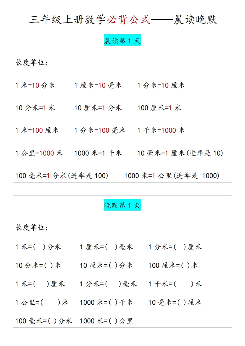 三上数学必背汇总-watiku