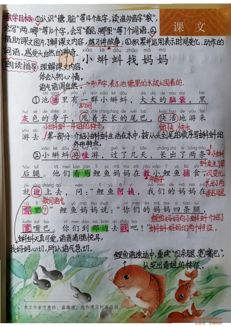二上语文课堂笔记（教师版）全册1-8单元全-watiku