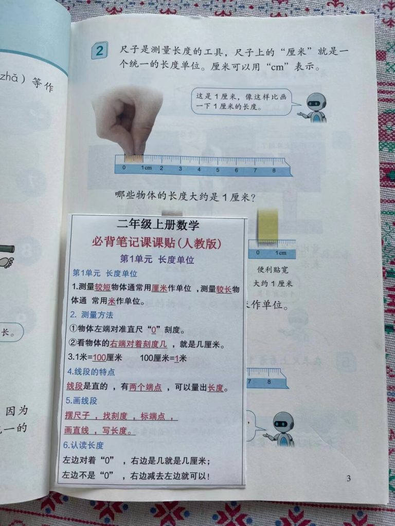 二上数学必背笔记彩色版课课贴