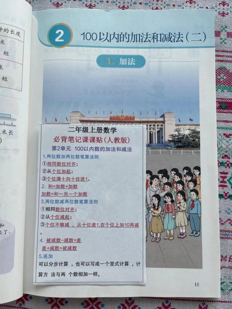二上数学必背笔记彩色版课课贴