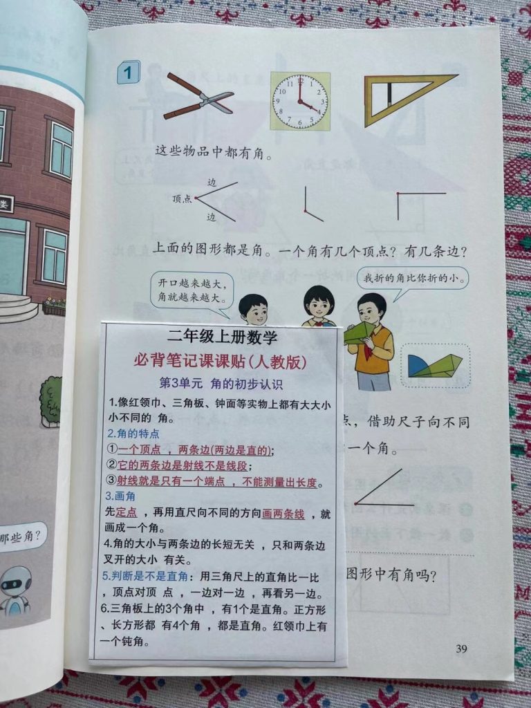 二上数学必背笔记彩色版课课贴