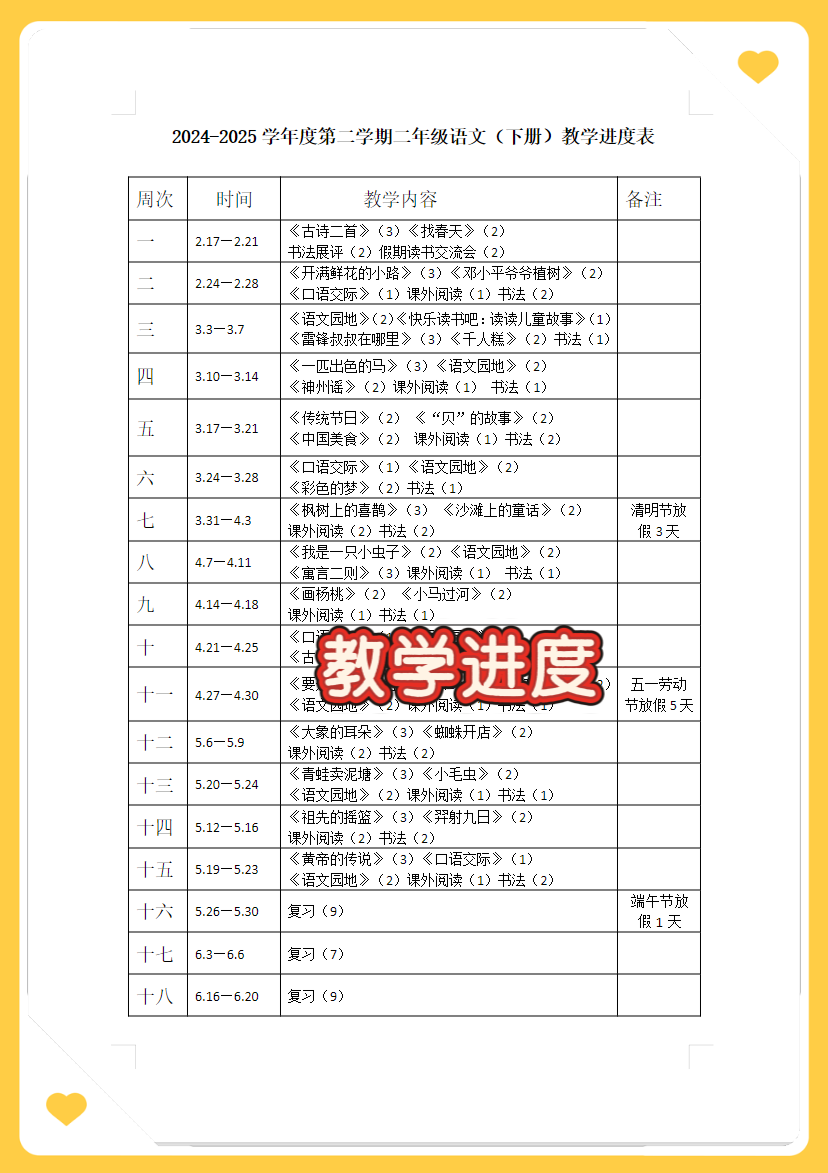 2025版春季部编人教版二年级下册语文课件+教案教学资料包全