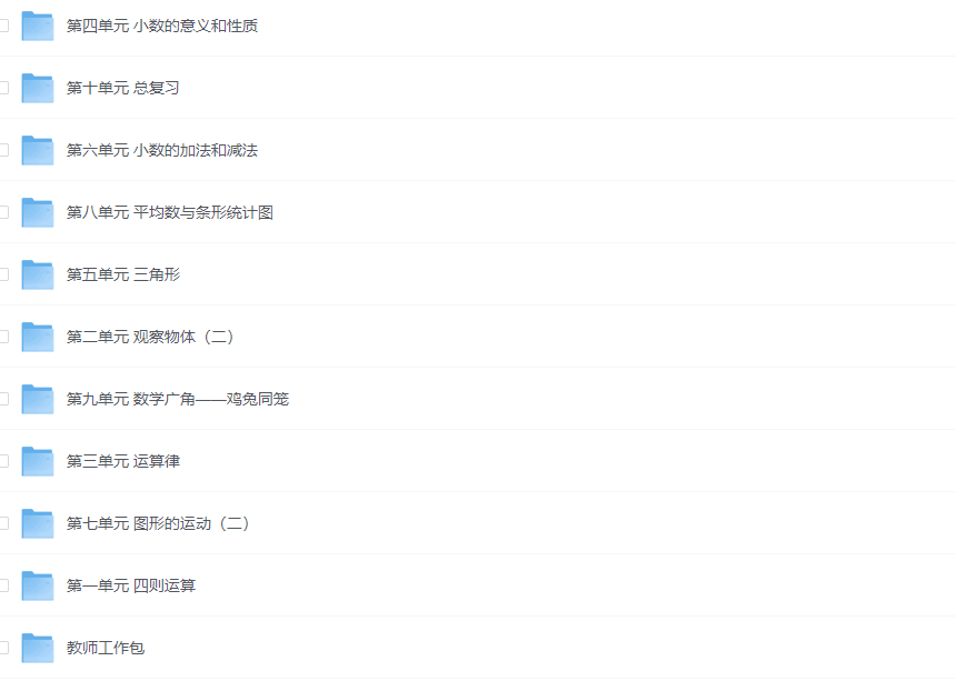 25春人教版数学五年级下册教学资源包